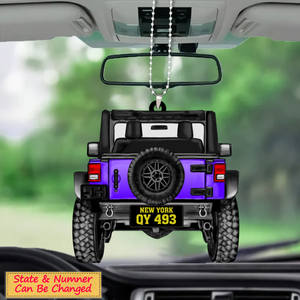 Personalized Off Road Car Acrylic Ornament