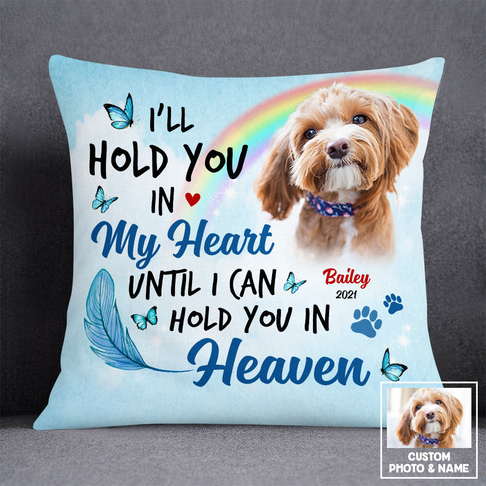 Personalized Dog Memorial  Custom Photo Pillow Cover