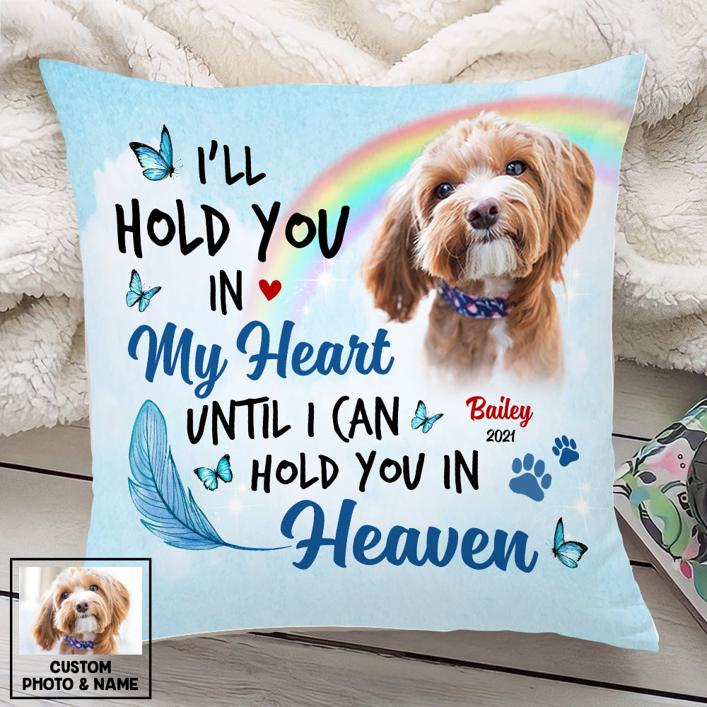 Personalized Dog Memorial  Custom Photo Pillow Cover