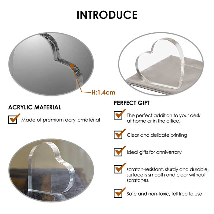 My Favorite Place - Personalized Shaped Acrylic Plaque - Upload Image