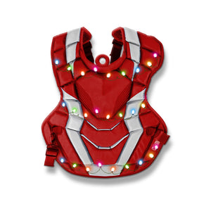 Baseball Gear Chest Protector - Personalized Christmas Ornament - Gift for Baseball Players