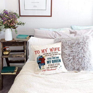 Husband To Wife - You Are My Queen Forever - Pillowcase