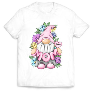 Mom Grandmom Gonk Floral - Personalized Mother’s Day Shirt - Mom Shirt - Mother's Day Gift