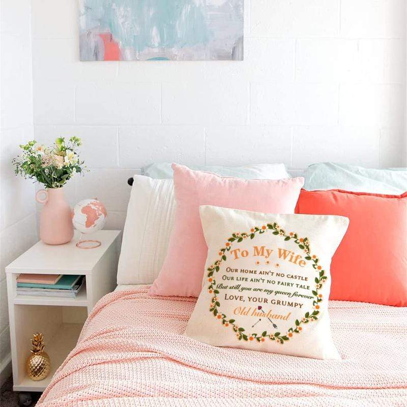 Husband To Wife - You Are My Queen Forever - Pillow Case