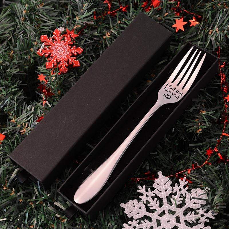 Engraved Fork - Best Gift for Husband Wife and Family