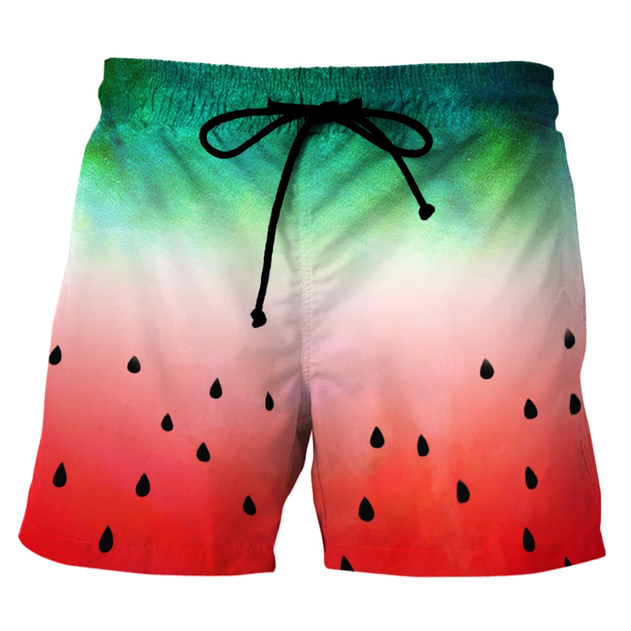 Watermelon - Custom Swim Trunks