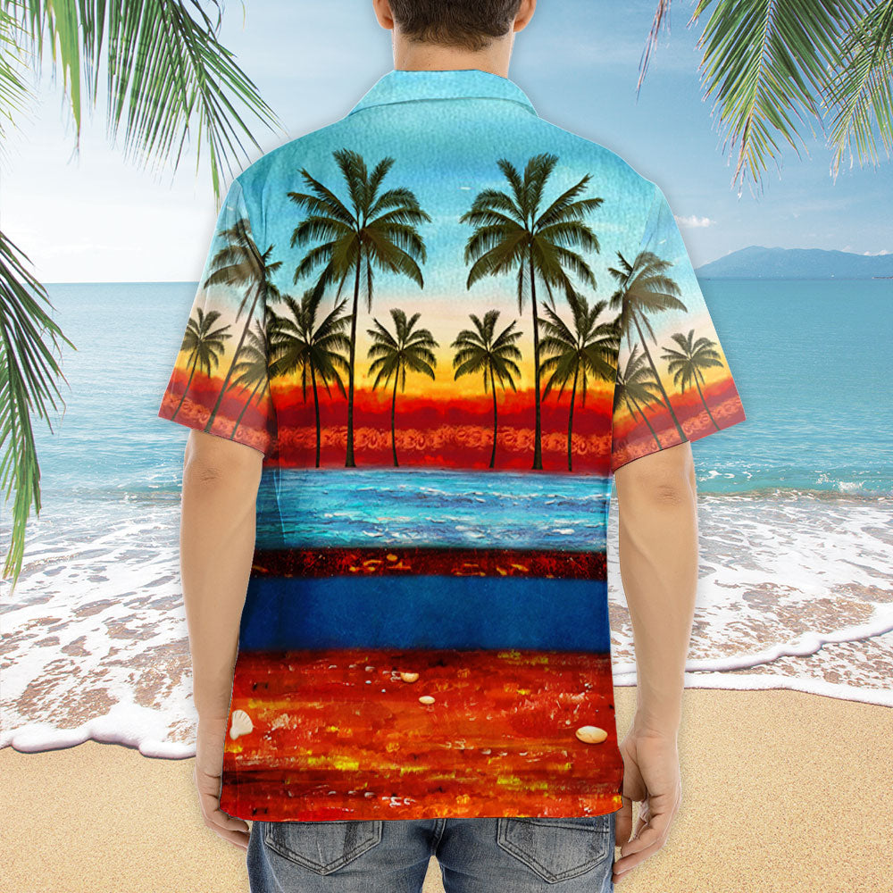 Better Life Sunset - Personalized Custom Hawaiian Shirt