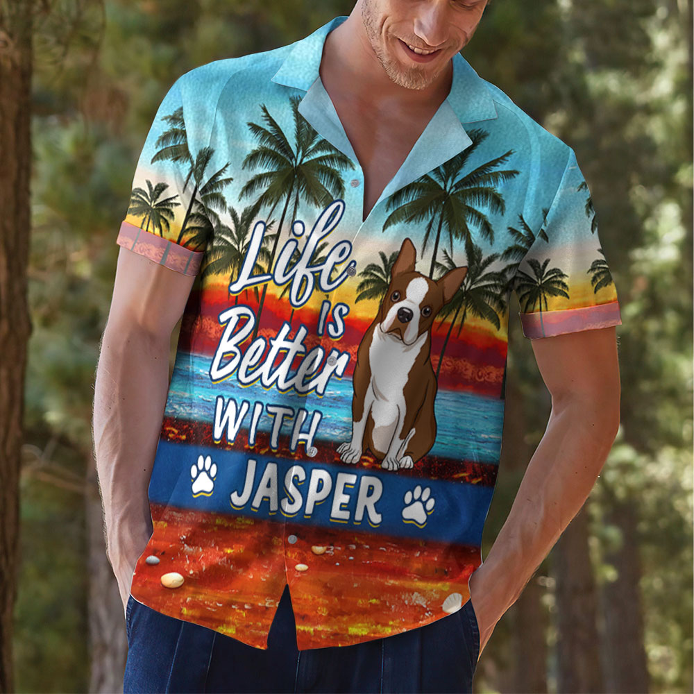 Better Life Sunset - Personalized Custom Hawaiian Shirt