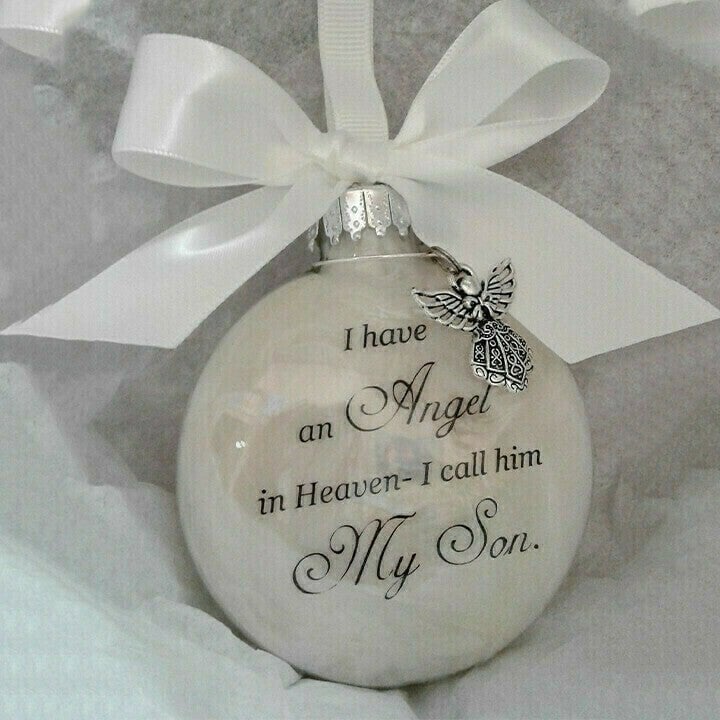 🎄EARLY CHRISTMAS SALE 70% OFF - Angel In Heaven Memorial Ornament