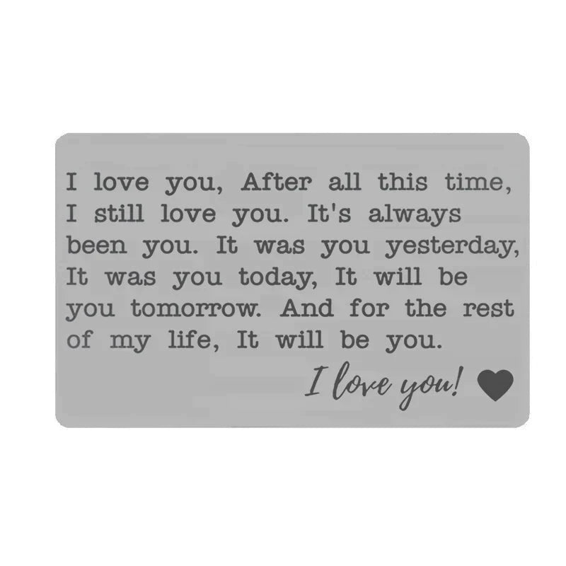 Dad Gifts from Daughter/Son, Wallet Card for My Daddy, Personalized Wedding Day Gift for Dad