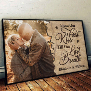 Till Our Last Breath - Upload Image - Personalized Horizontal Poster (Frame is not included in purchase)