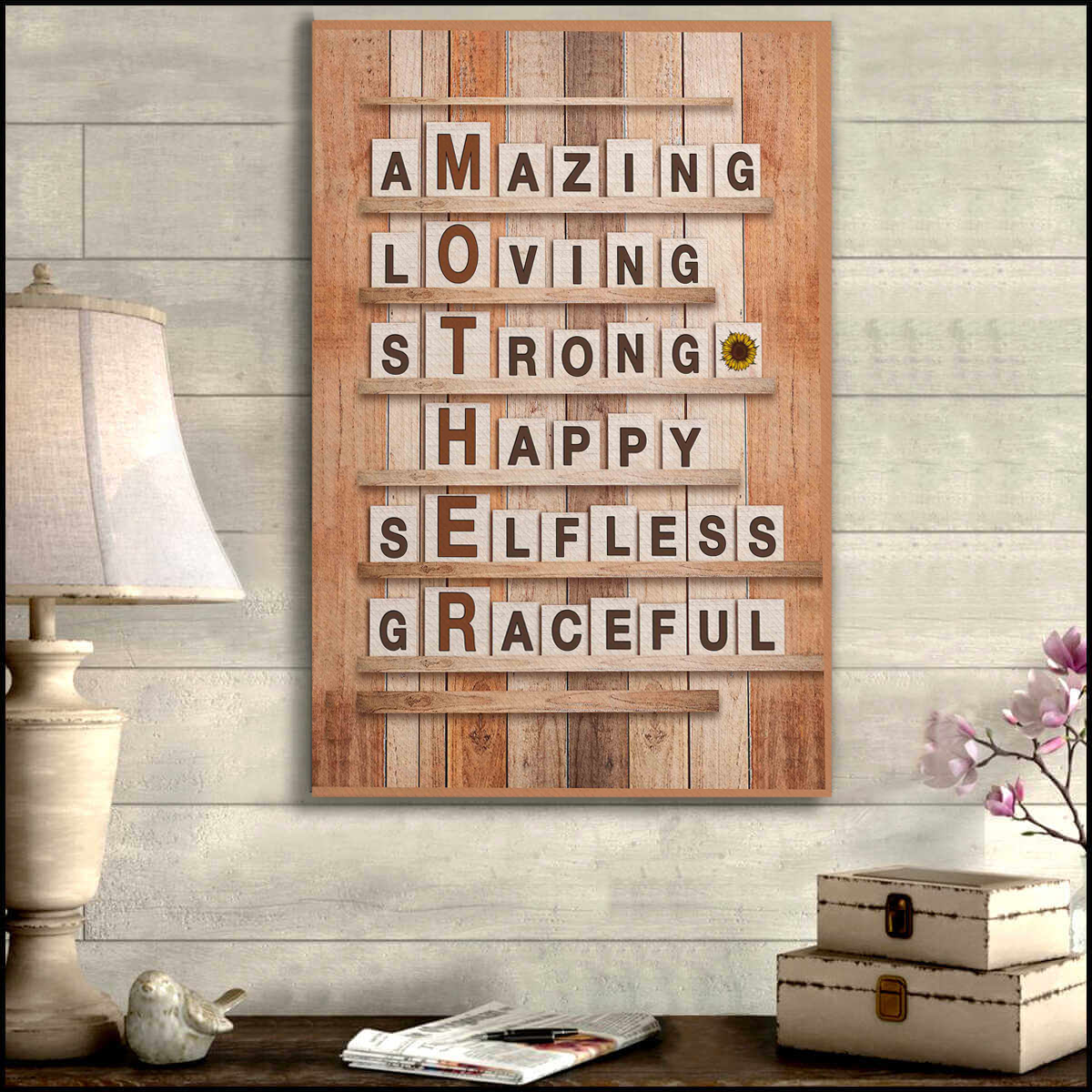 Mother Canvas, Grandma Canvas, Family Canvas, Canvas Prints, Canvas Wall Art, Gift Canvas