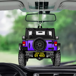 Personalized Off Road Car Acrylic Ornament