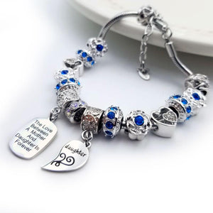 Personalized Mother Daughter Eternal Love Bracelets