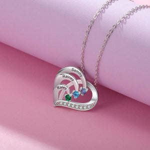 Names Customized Mom-Daughter / Sisters / Besties Necklace